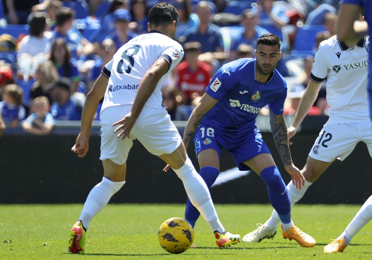 Las mejores imágenes del Getafe-Real Sociedad
