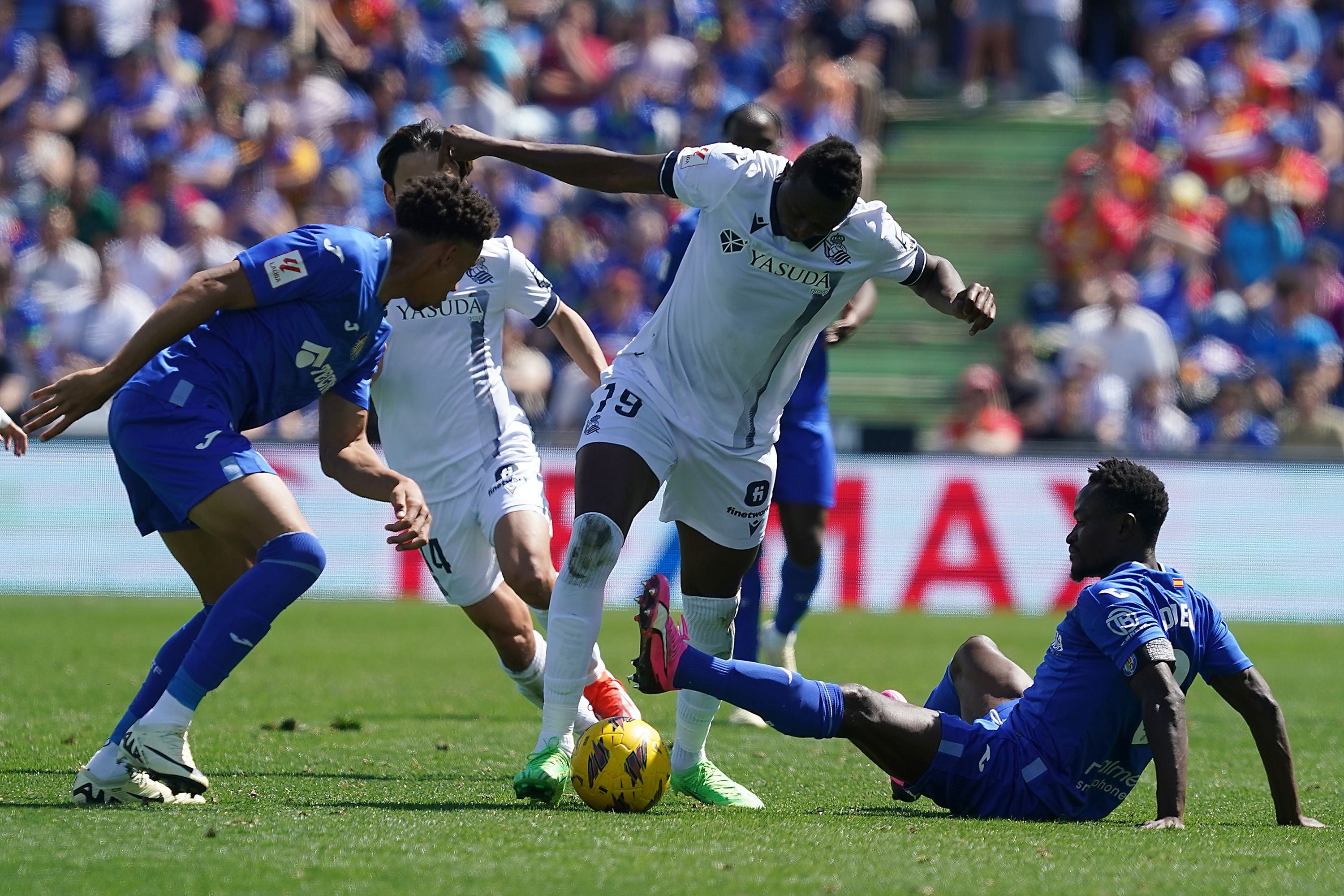 Las mejores imágenes del Getafe-Real Sociedad