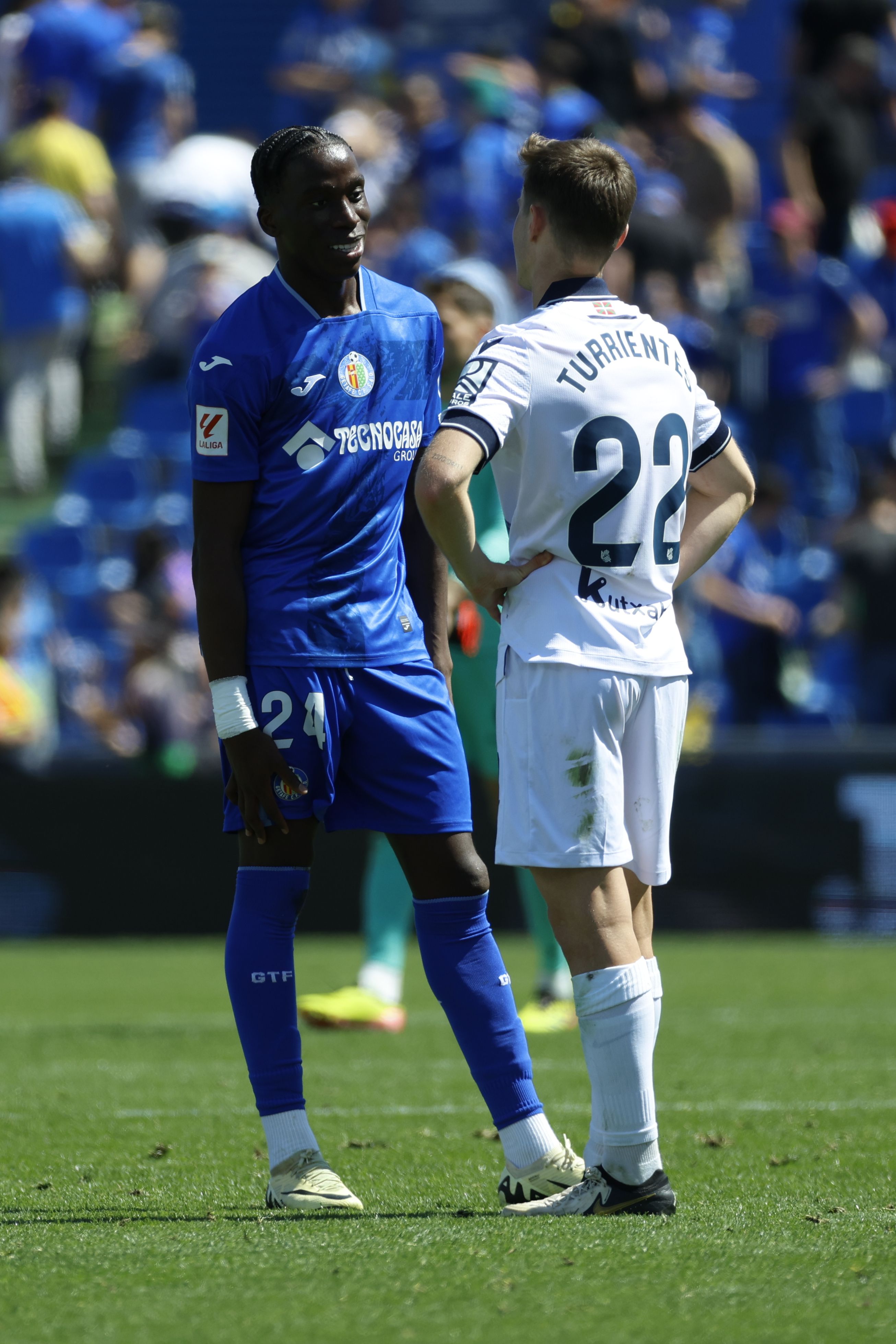 Las mejores imágenes del Getafe-Real Sociedad