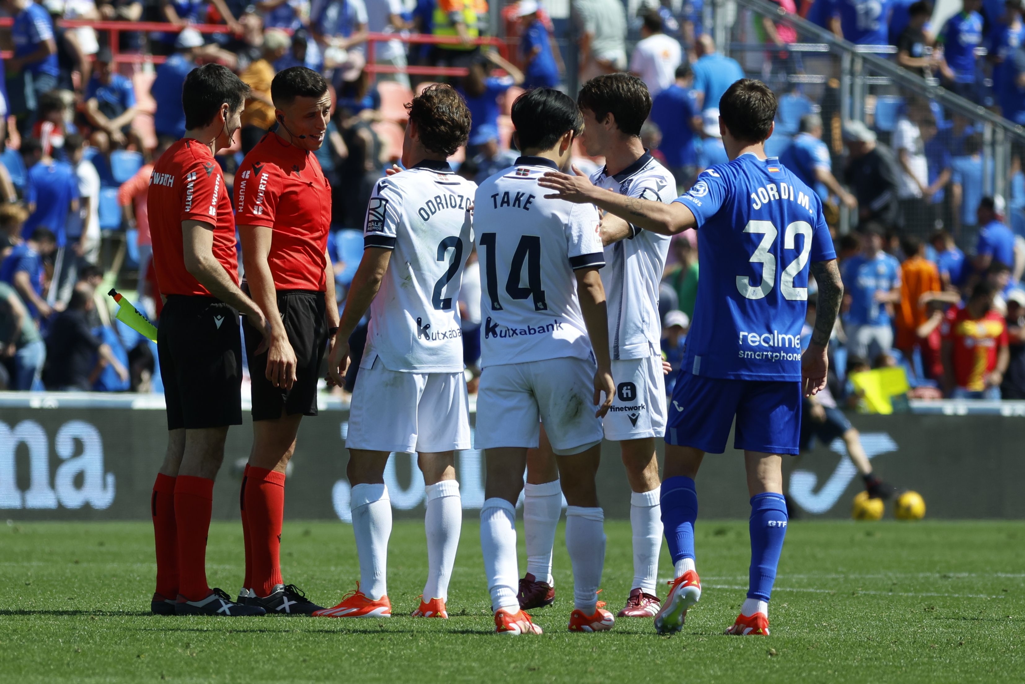 Las mejores imágenes del Getafe-Real Sociedad