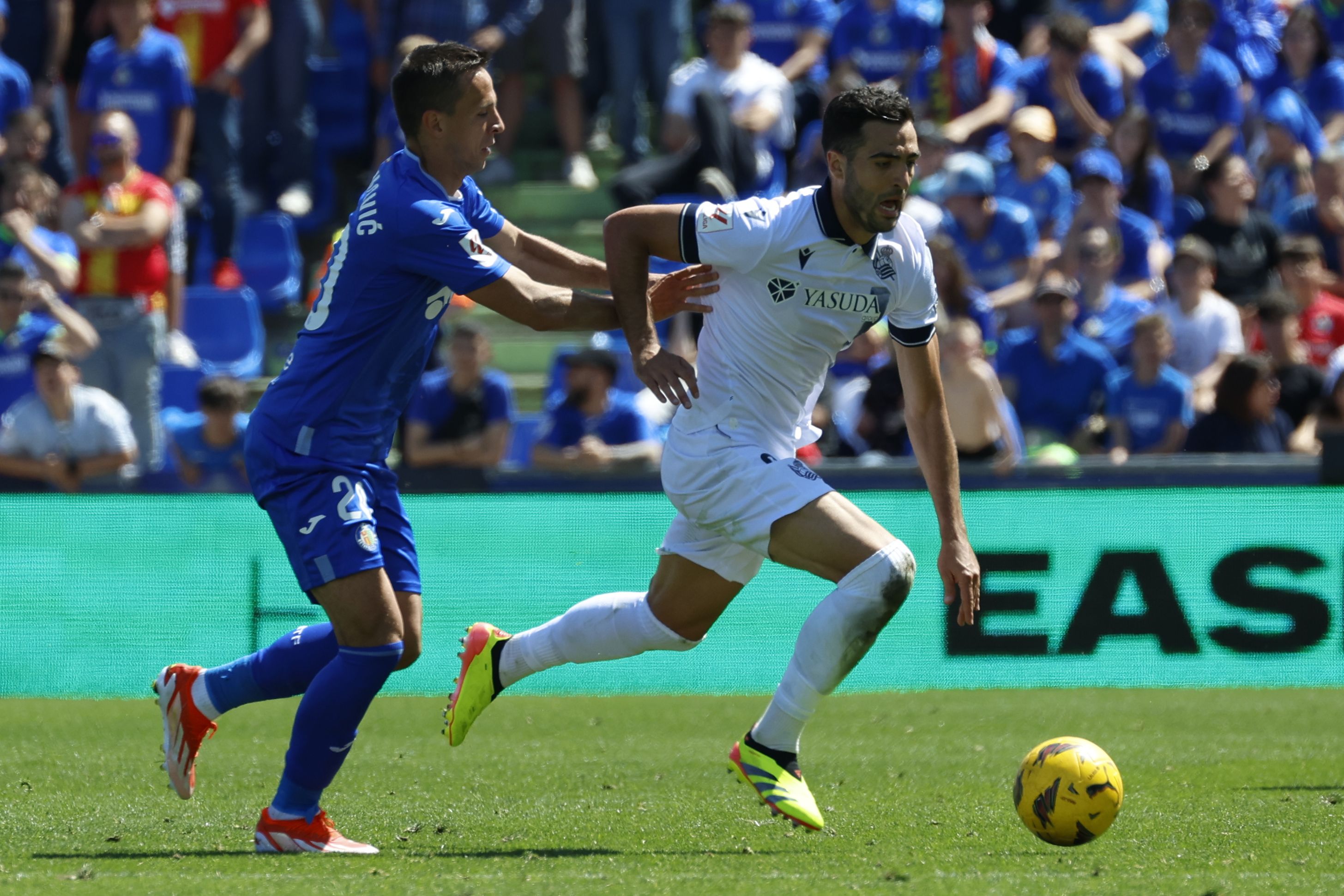 Las mejores imágenes del Getafe-Real Sociedad