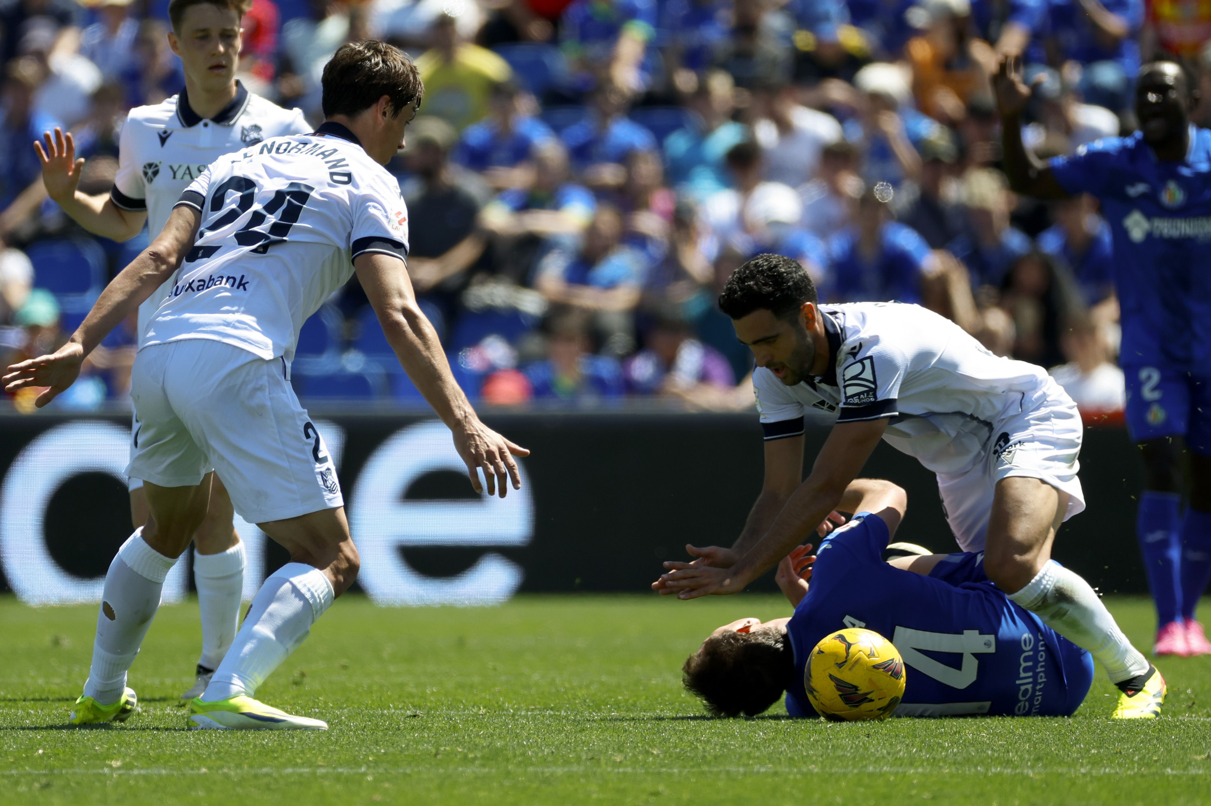 Las mejores imágenes del Getafe-Real Sociedad