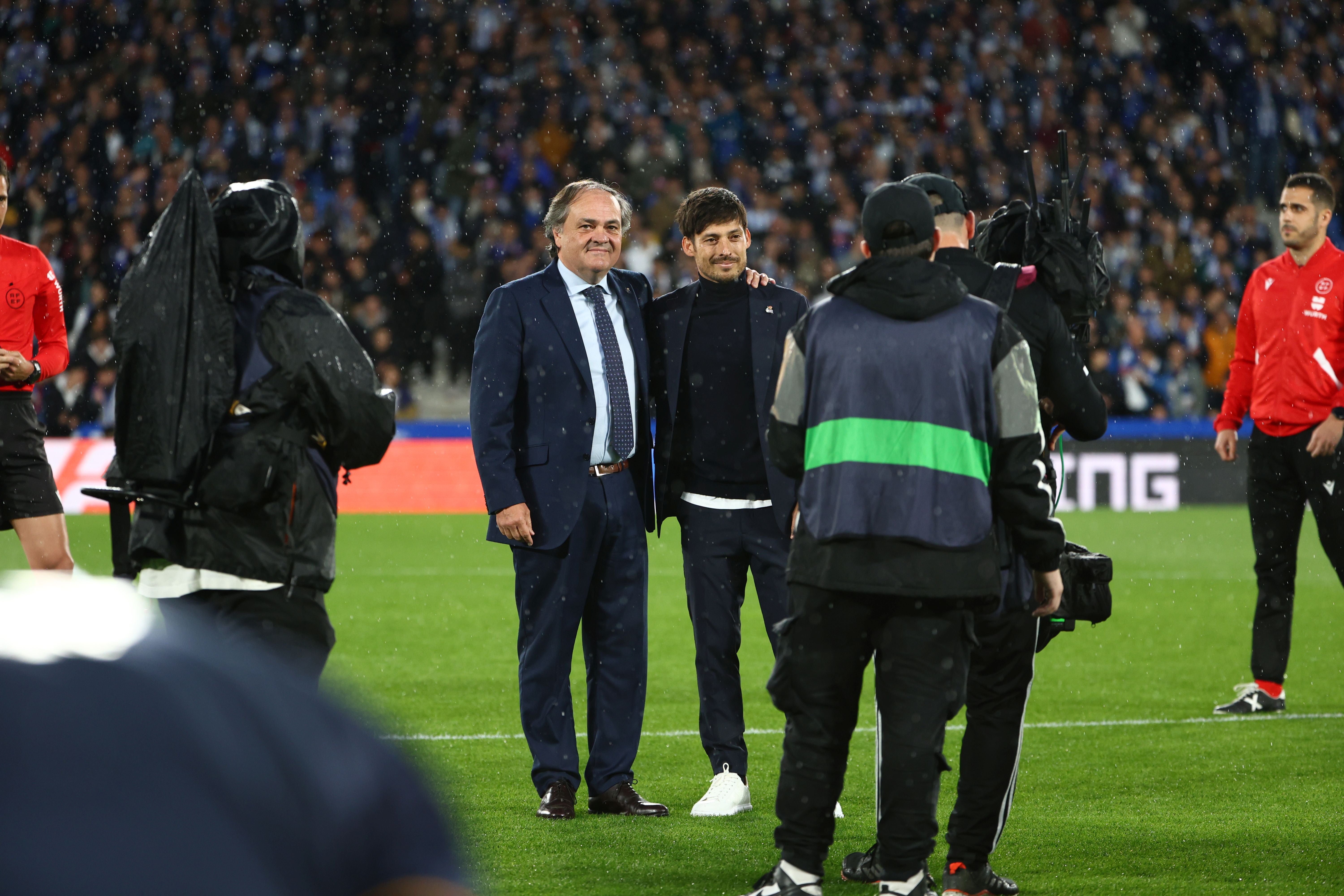 Mira las mejores imágenes del homenaje a David Silva