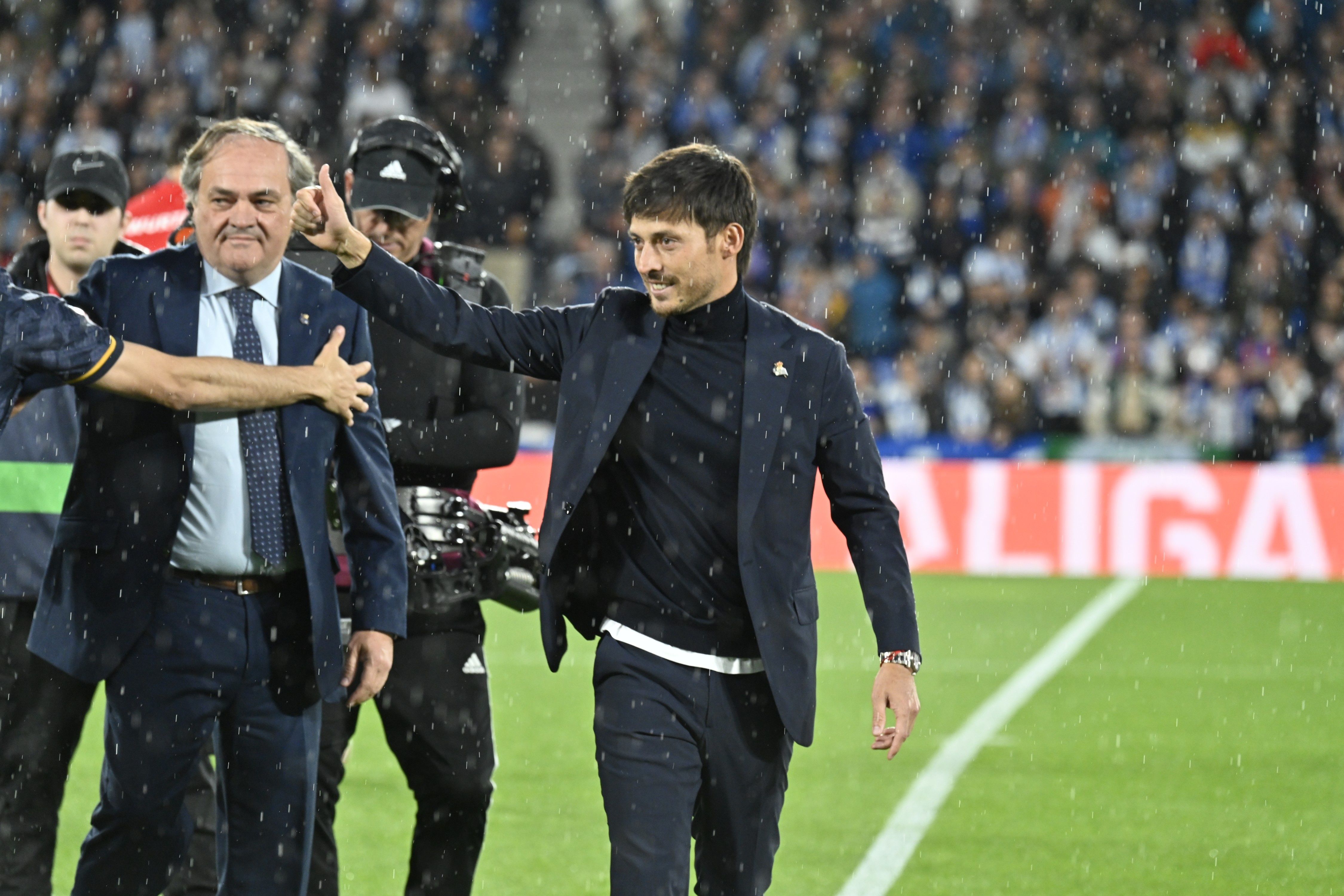 Mira las mejores imágenes del homenaje a David Silva