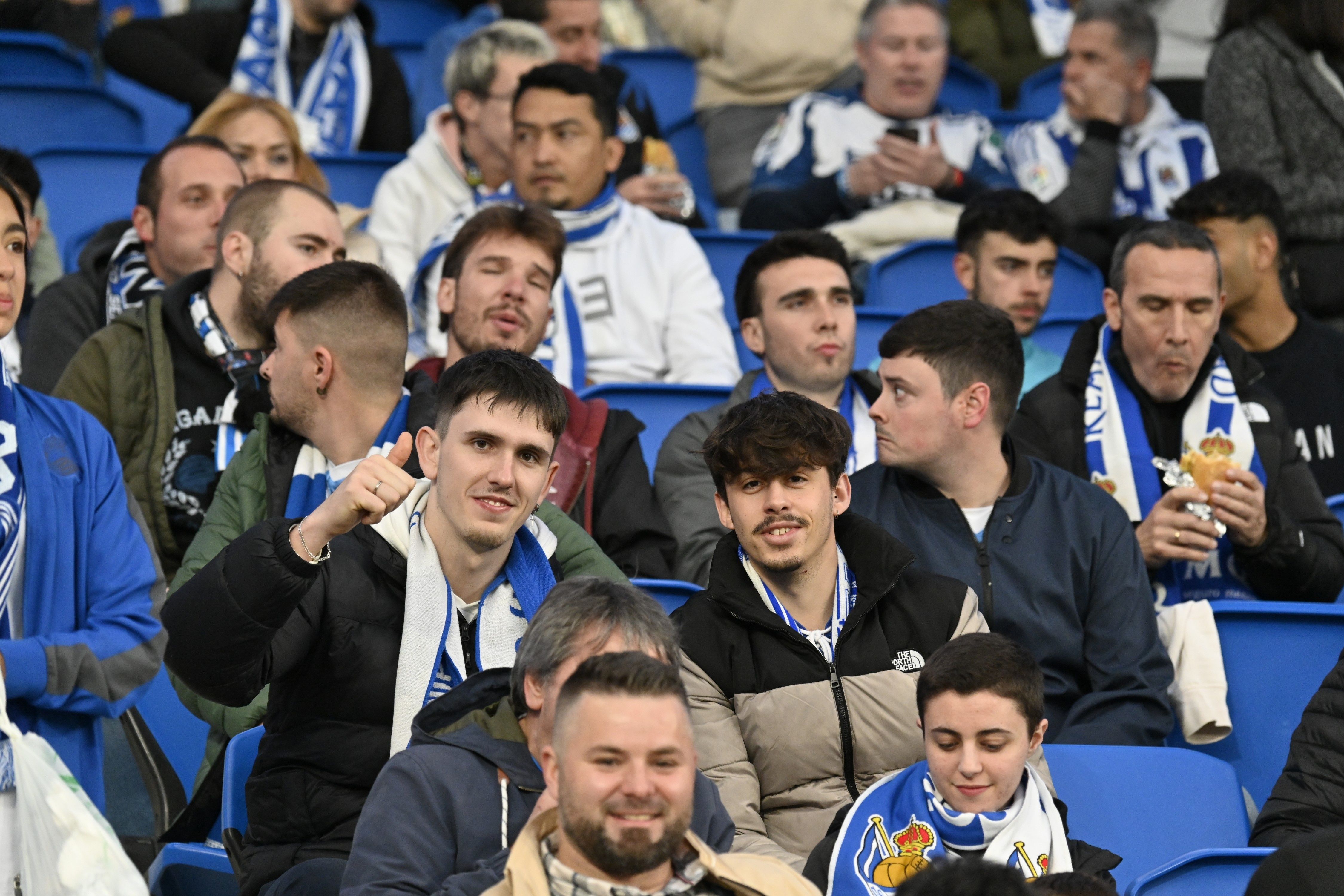 ¿Has estado en el Reale Arena? Búscate en la grada