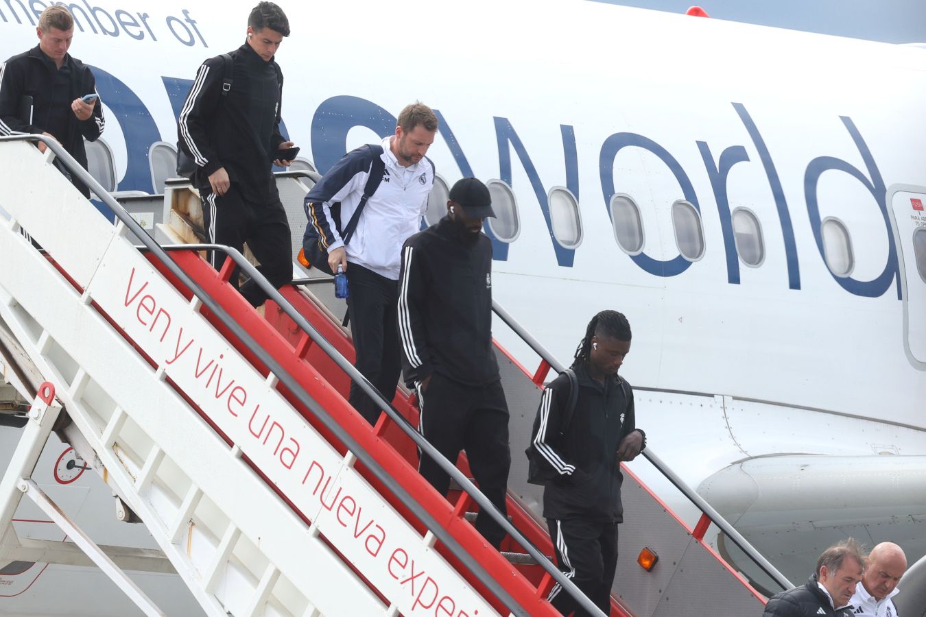 El Real Madrid aterriza en Hondarribia