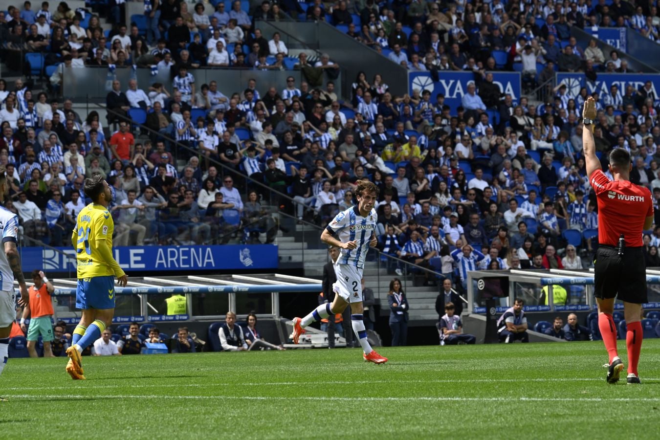 La victoria de la Real ante Las Palmas, en imágenes