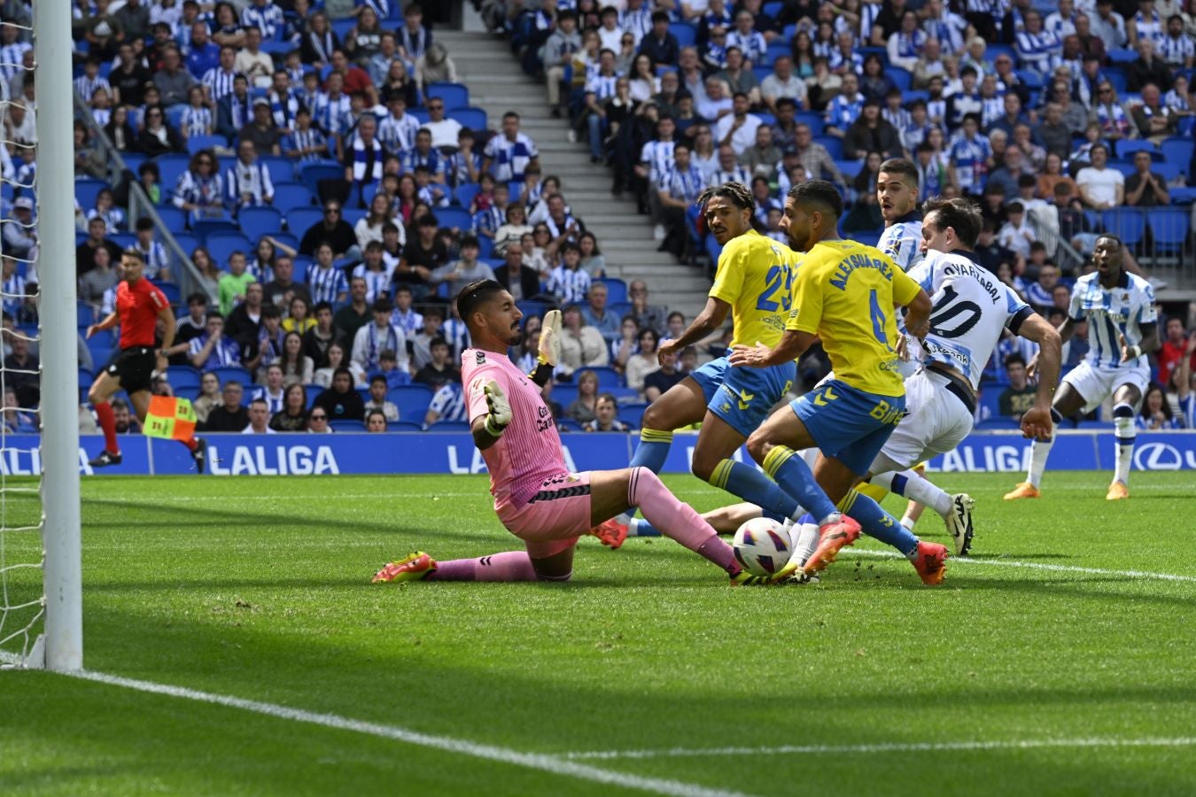 La victoria de la Real ante Las Palmas, en imágenes