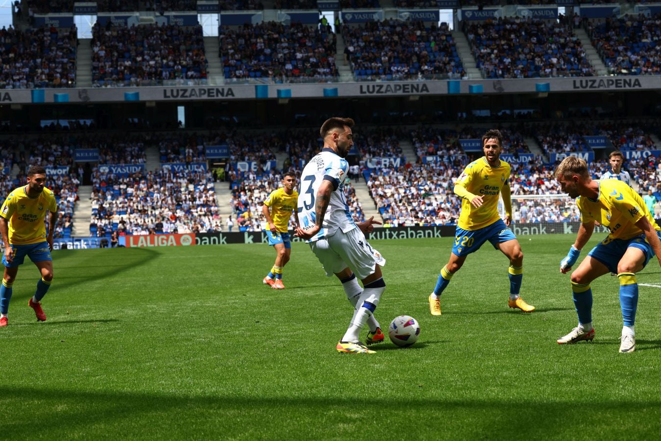La victoria de la Real ante Las Palmas, en imágenes