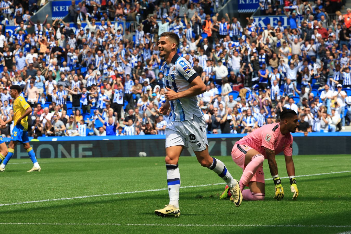 La victoria de la Real ante Las Palmas, en imágenes