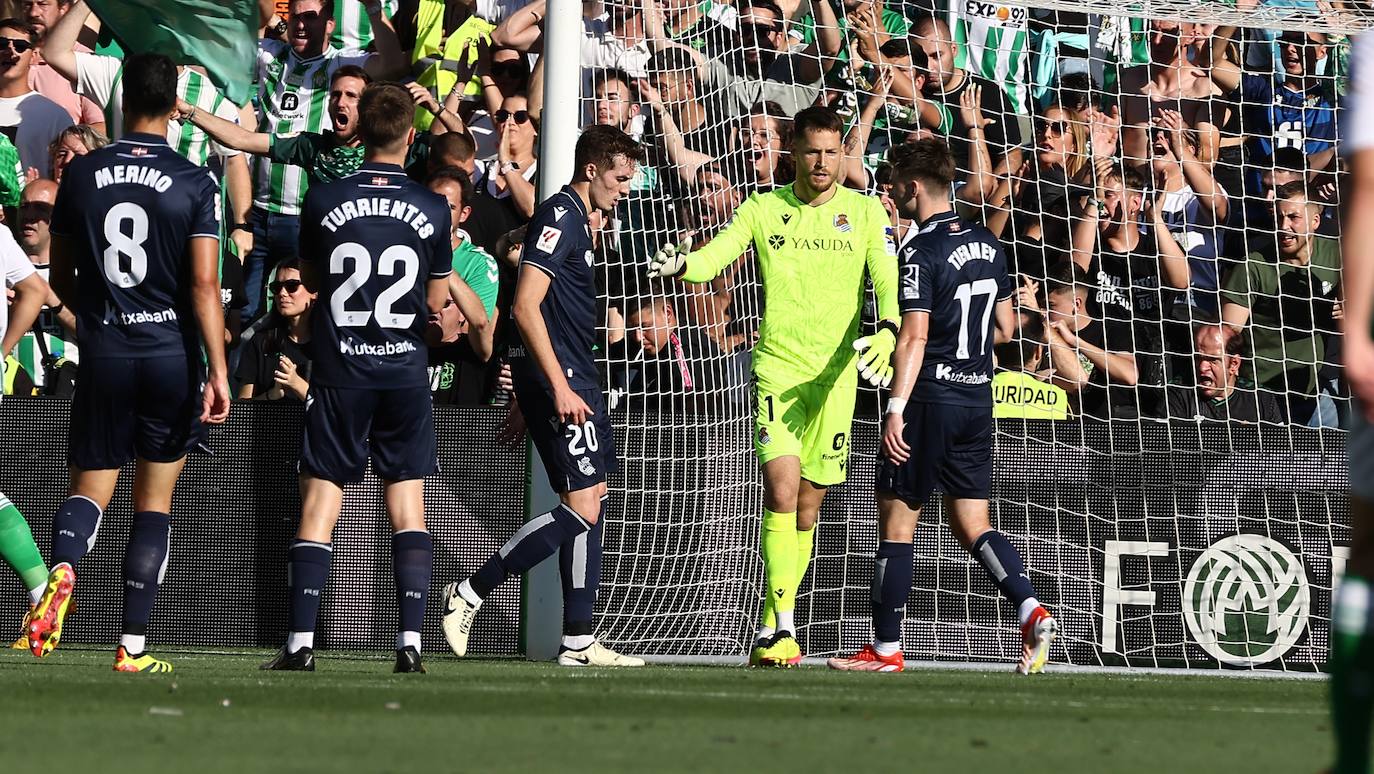 El Betis - Real, en imágenes