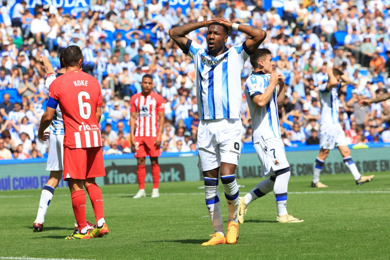 El Real Sociedad 0 - Atlético 2, en imágenes