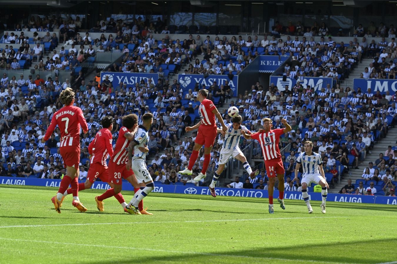 El Real Sociedad 0 - Atlético 2, en imágenes