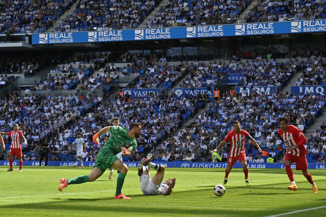 El Real Sociedad 0 - Atlético 2, en imágenes
