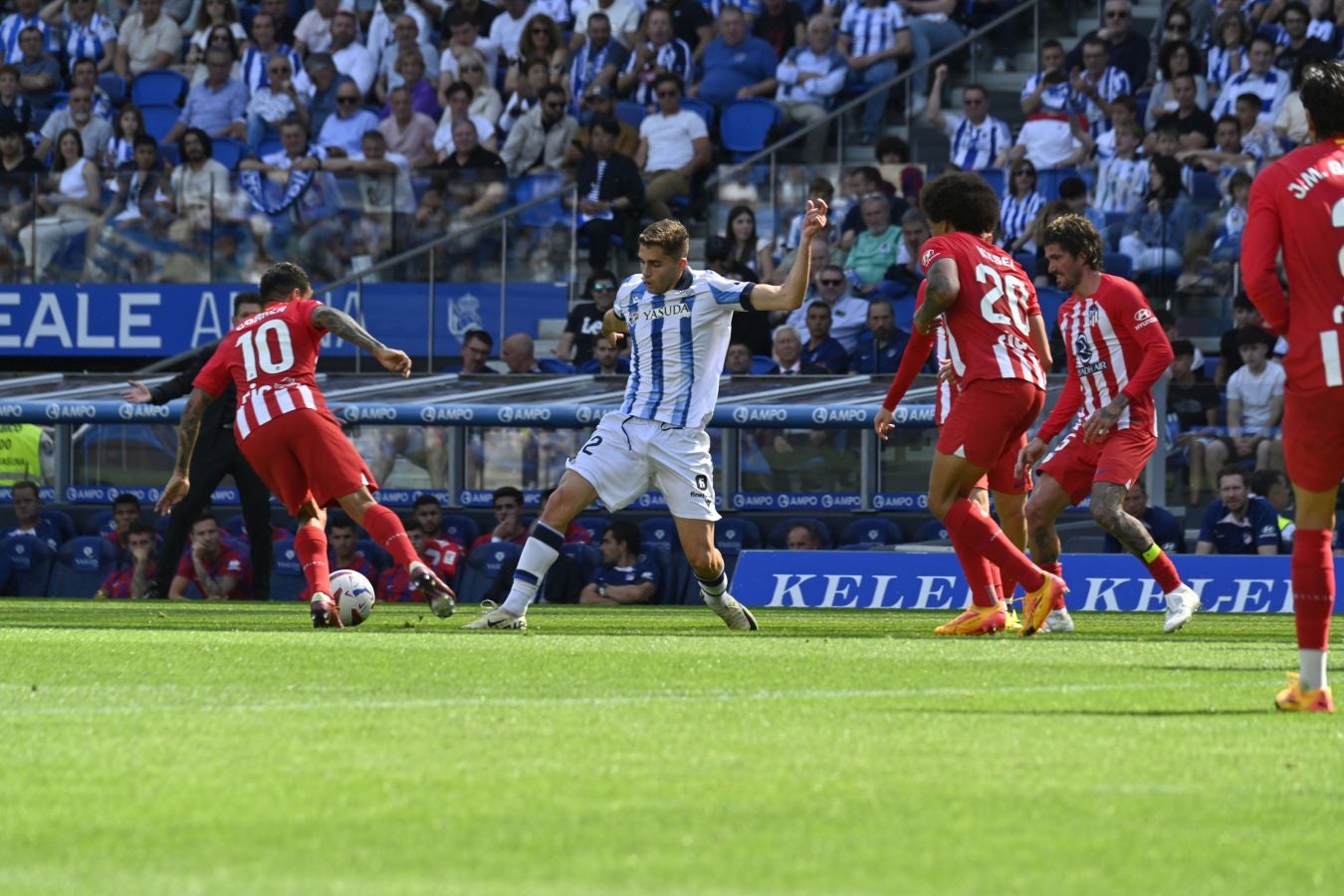 El Real Sociedad 0 - Atlético 2, en imágenes