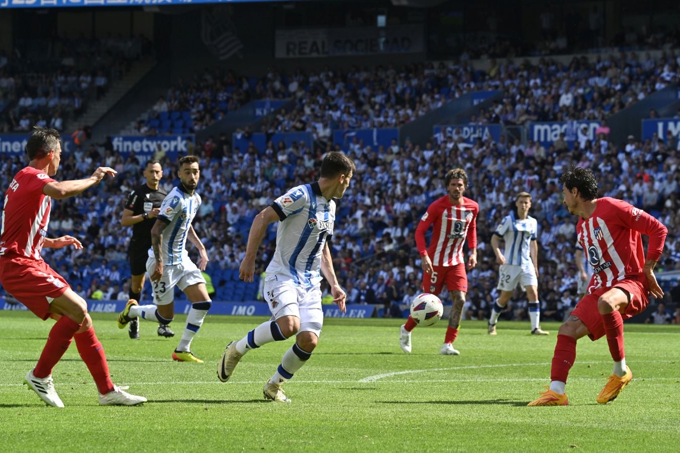 El Real Sociedad 0 - Atlético 2, en imágenes