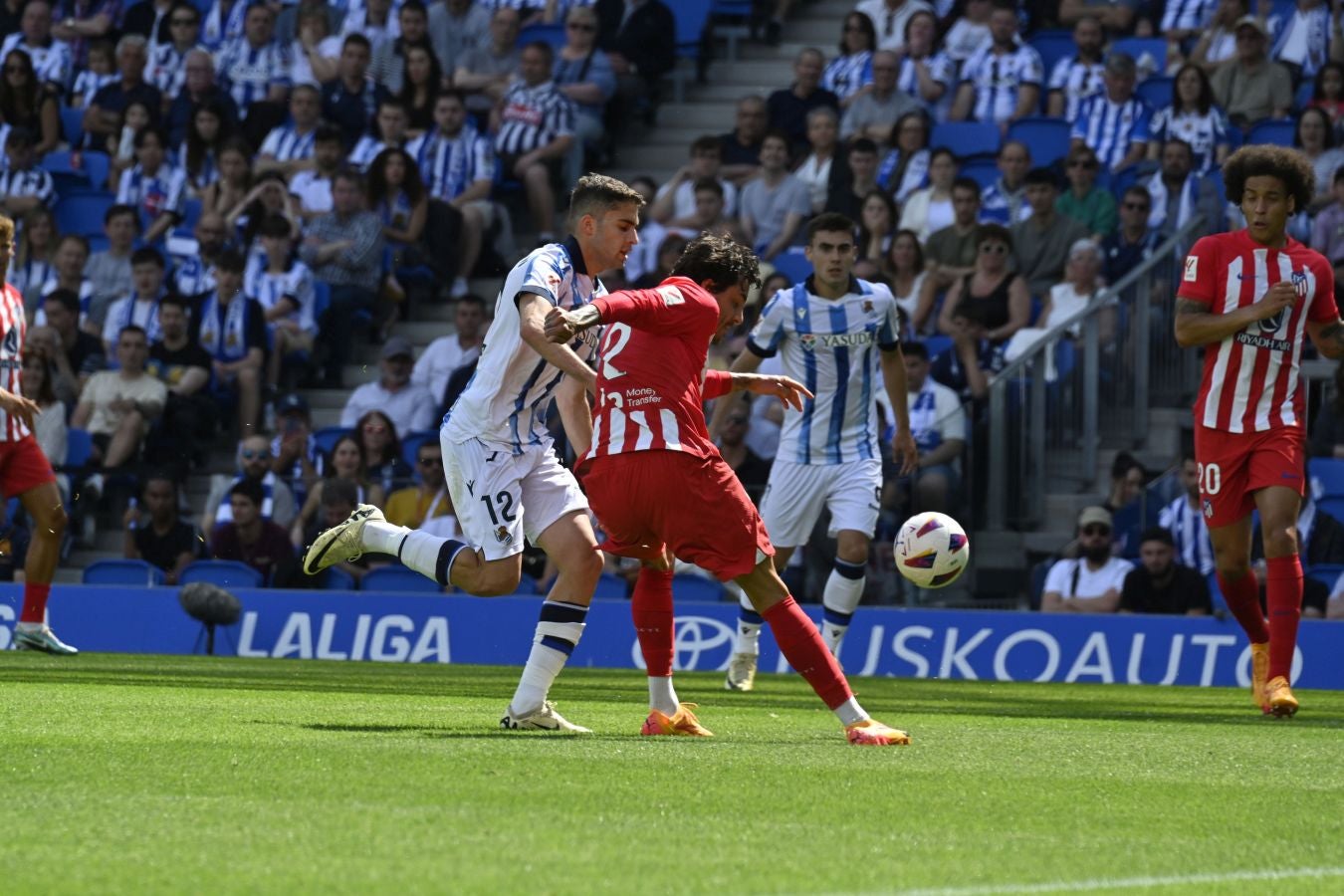 El Real Sociedad 0 - Atlético 2, en imágenes