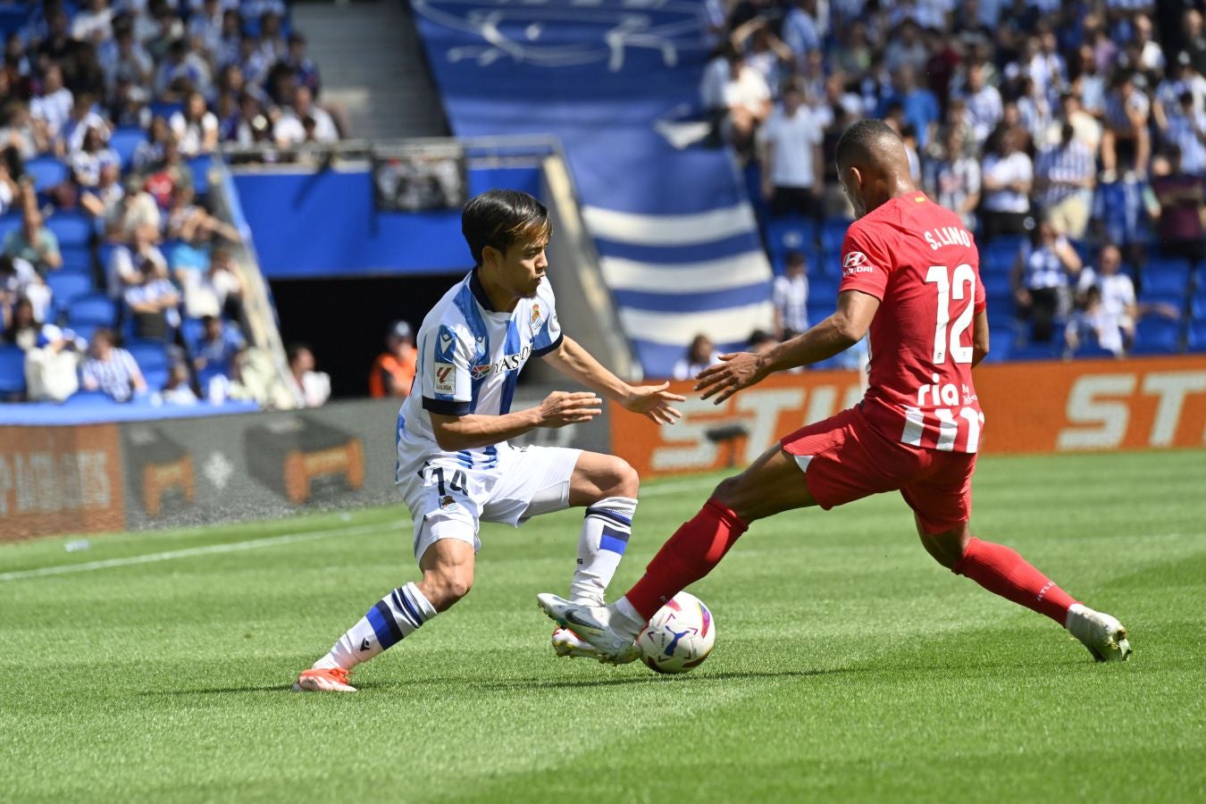 El Real Sociedad 0 - Atlético 2, en imágenes