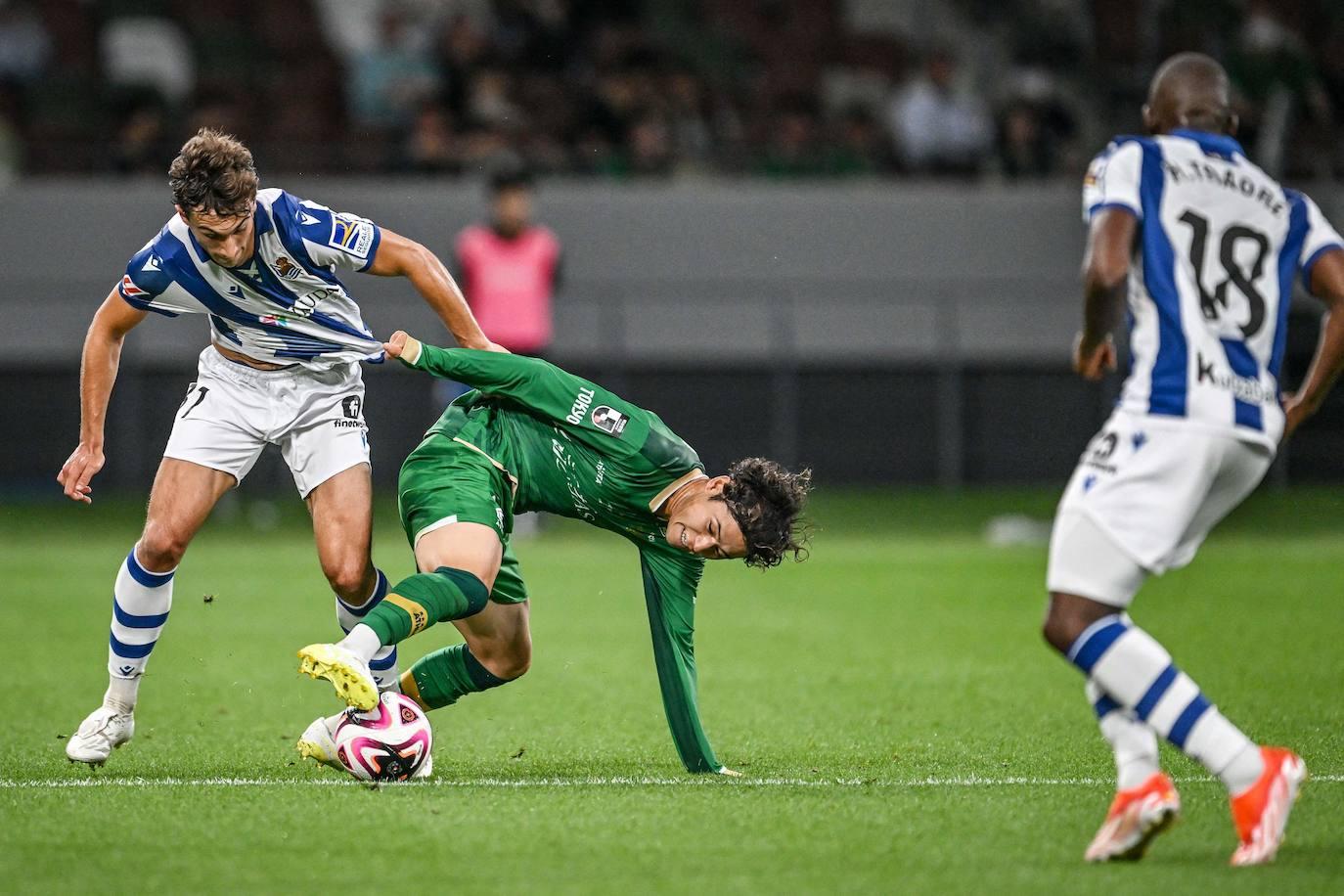 Las imágenes del Tokyo Verdy - Real Sociedad