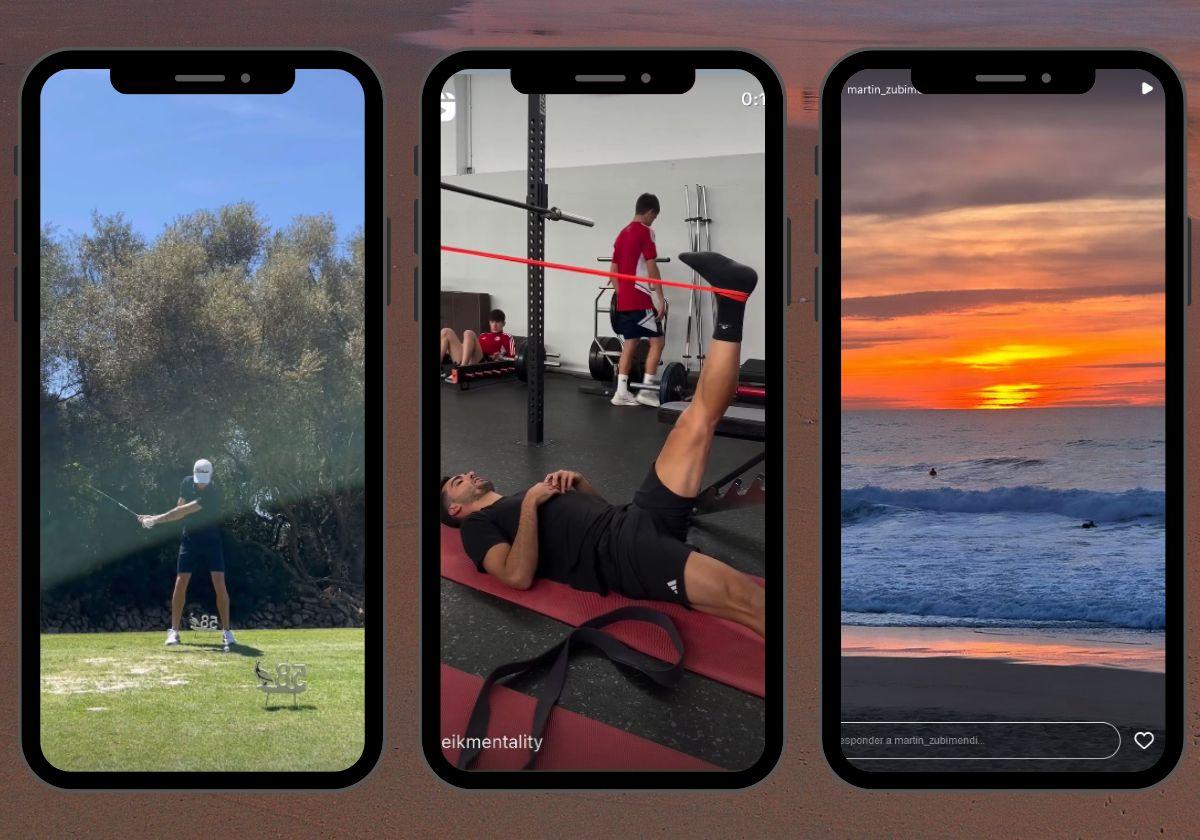 Golf, playa y gimnasio, los planes de los internacionales de la Real Sociedad de vacaciones