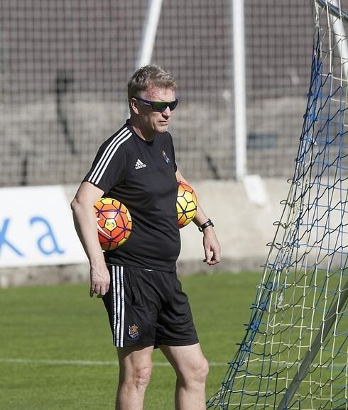 David Moyes, en Zubieta