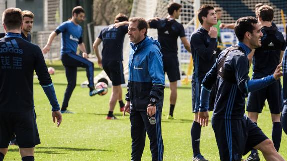 Entrenamiento de la Real Sociedad