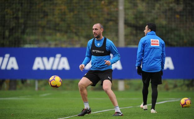 Ramis, en un entrenamiento