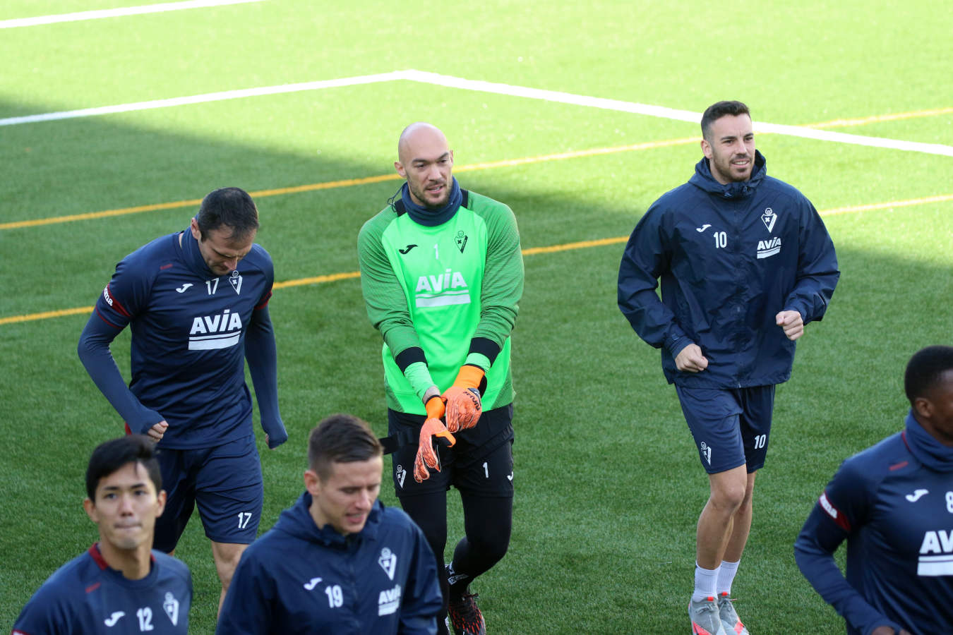 Fotos: El Eibar se prepara para el partido de Copa