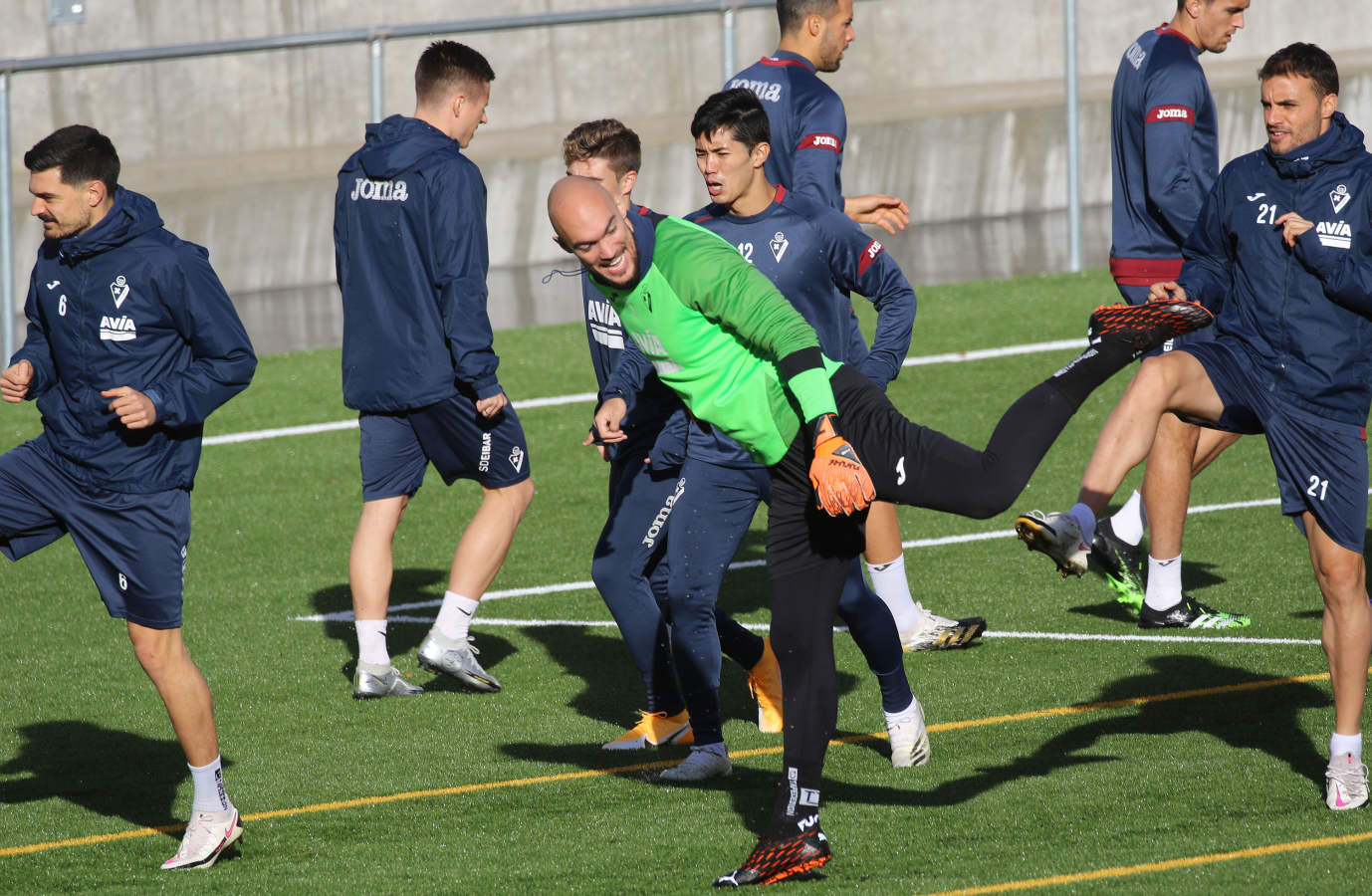 Fotos: El Eibar se prepara para el partido de Copa