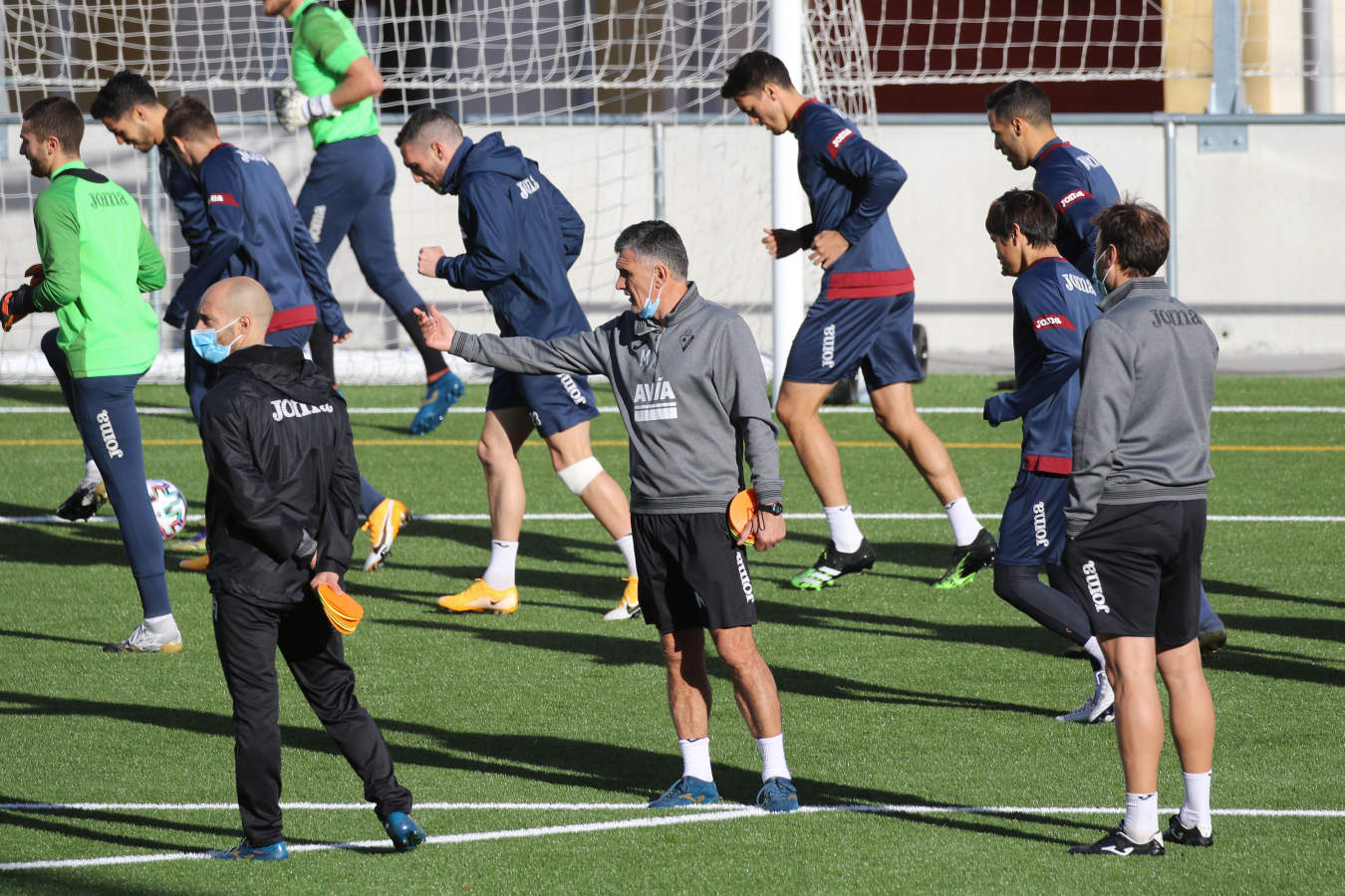 Fotos: El Eibar se prepara para el partido de Copa