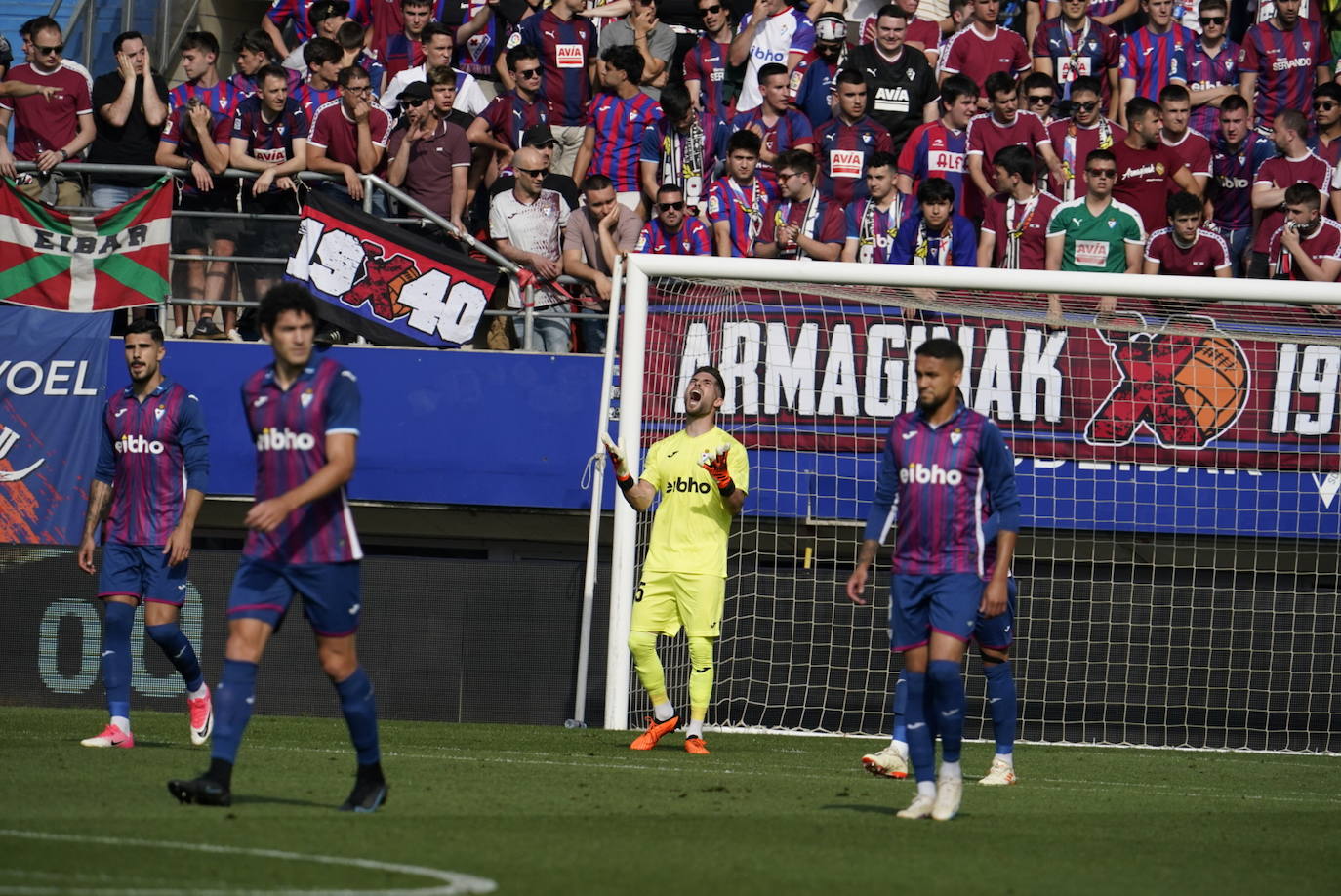 El Eibar - Alavés, en imágenes