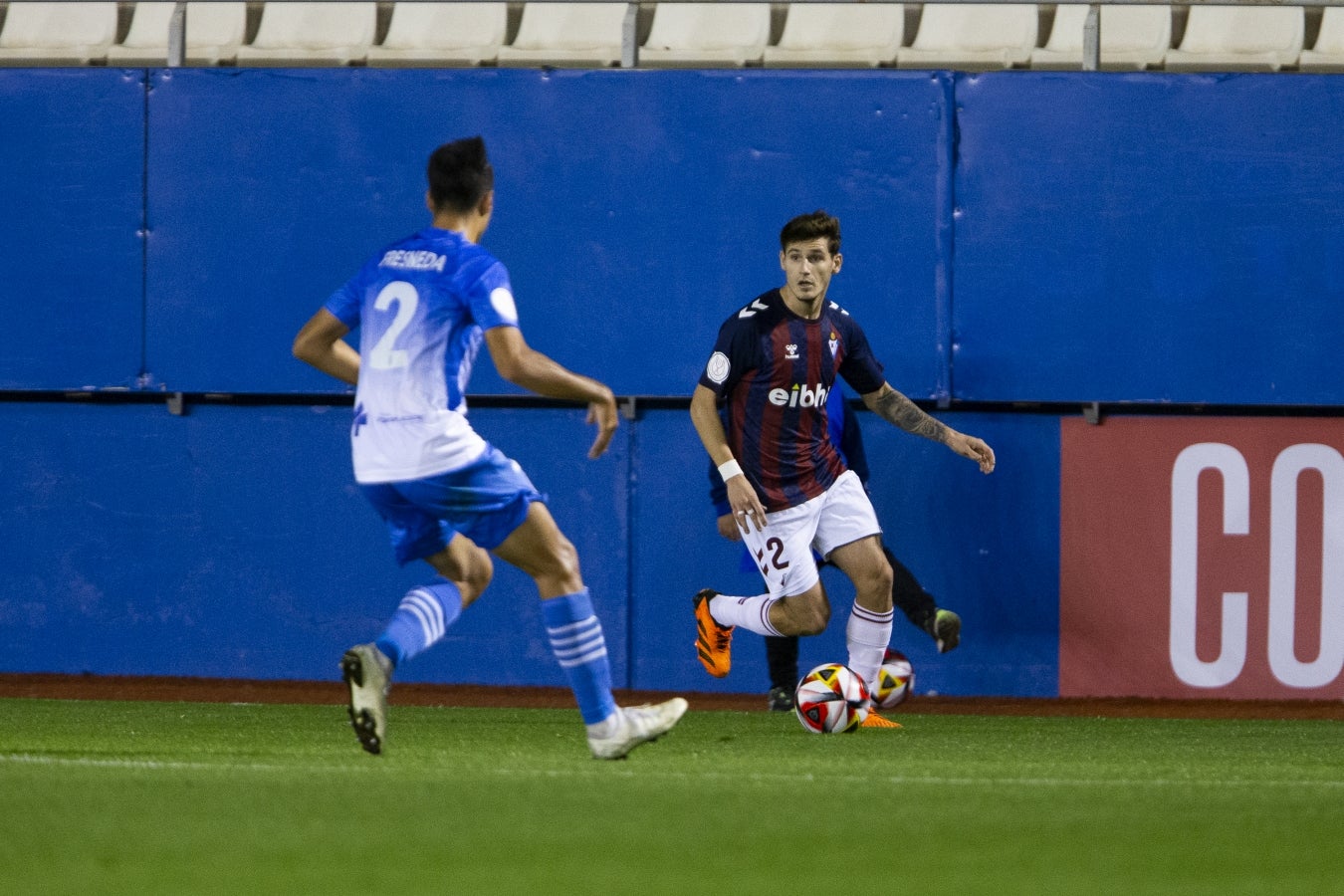 El Eibar golea al Lorca Deportiva