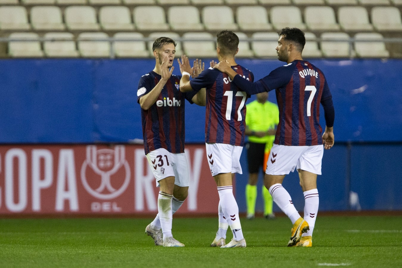 El Eibar golea al Lorca Deportiva