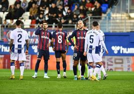 El 1x1 de los jugadores del Eibar frente al Levante