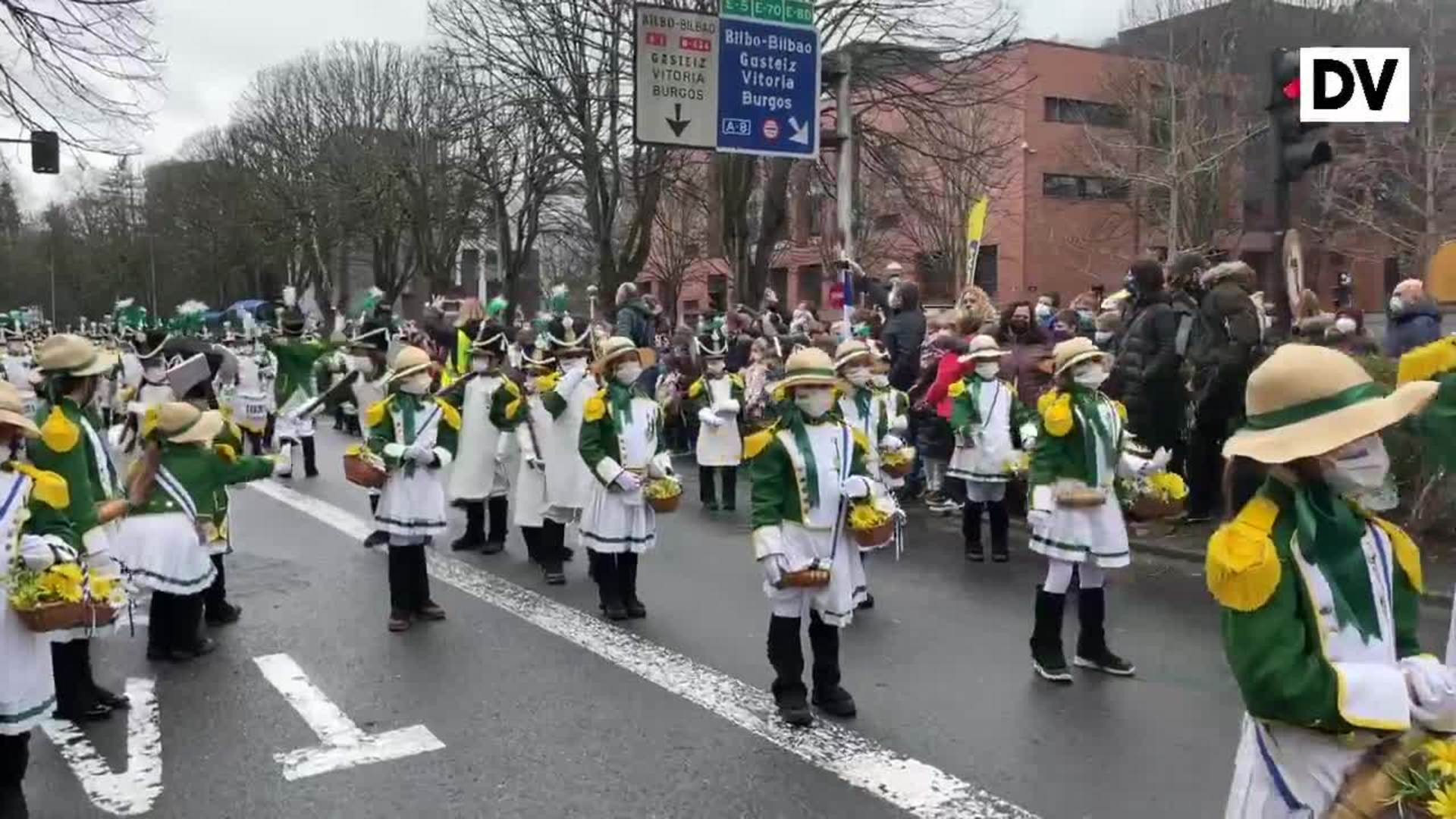 La Marcha de San Sebastián en el Antiguo