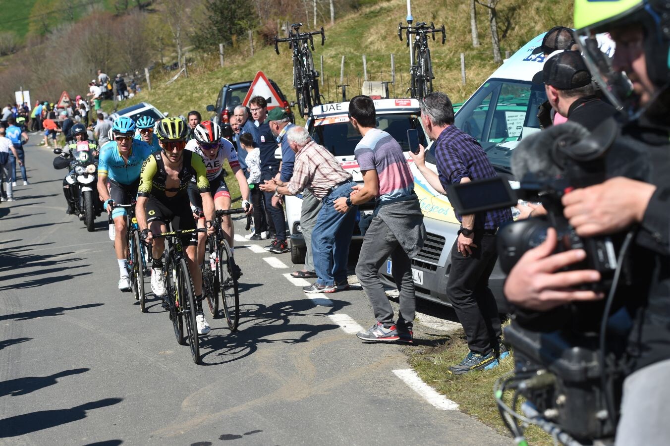 La última etapa de Vuelta al País Vasco, con salida y llegada en Eibar, consta de 118,2 kilómetros y los ciclistas deberán subri seis puetos de montaña.