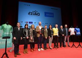Presentación de la Itzulia este jueves en Eibar.