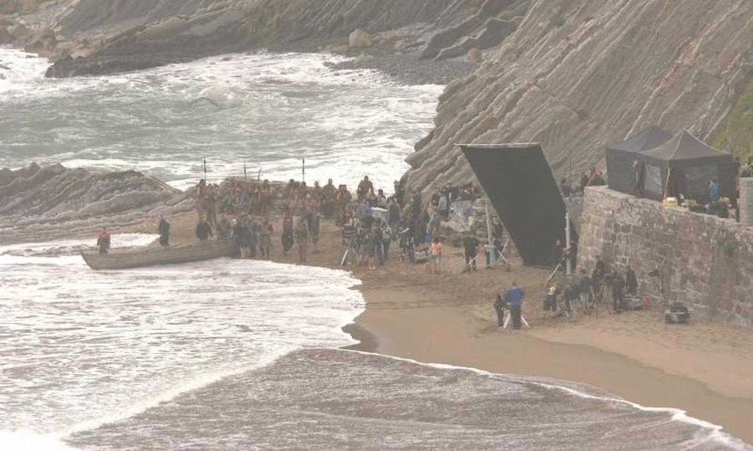 La costa de Zumaia se ha convertido gracias a Juego de Tronos en la playa de Rocadragón, hogar de los Targaryen