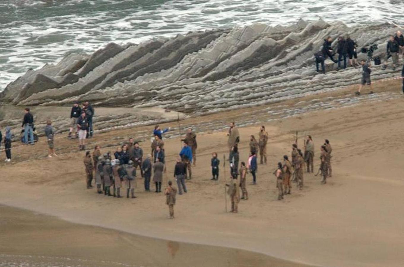 La costa de Zumaia se ha convertido gracias a Juego de Tronos en la playa de Rocadragón, hogar de los Targaryen