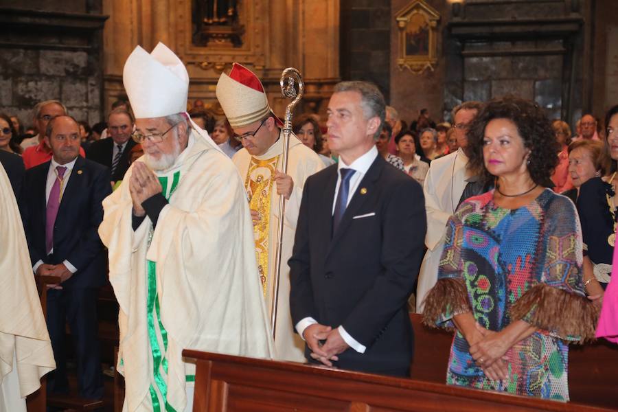 El lehendakari, Iñigo Urkullu, ha asistido este martes en Azpeitia a la celebración de la festividad de San Ignacio.