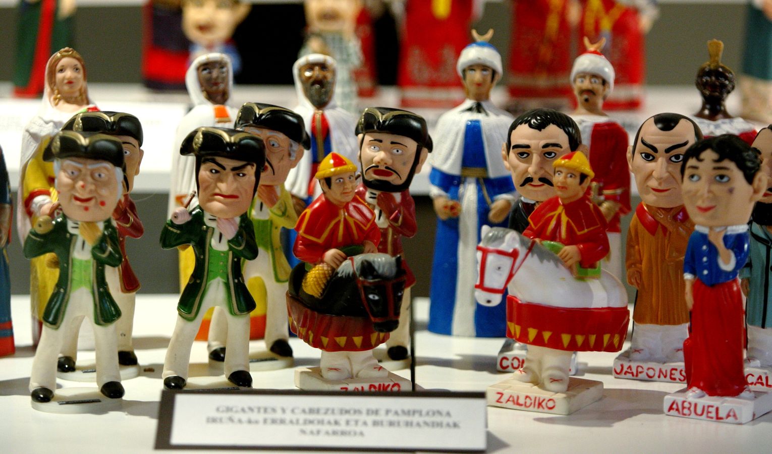 En la muestra se pueden ver 168 figuras, réplicas de los gigantes que serán protagonistas en las fiestas de varias poblaciones