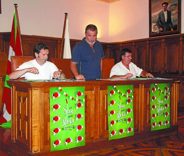 Presentación del programa de fiestas en el Ayuntamiento. 