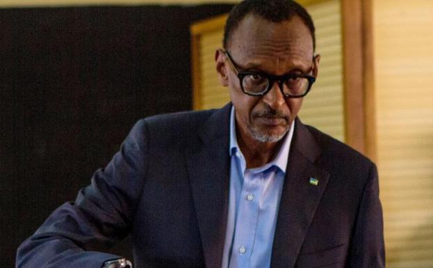 El presidente de Ruanda, Paul Kagame. 