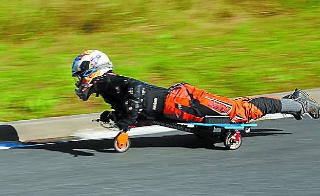 Tumbados, en bici, o con vehículos más preparados, todas las goitibeheras alcanzaron velocidades muy altas. 