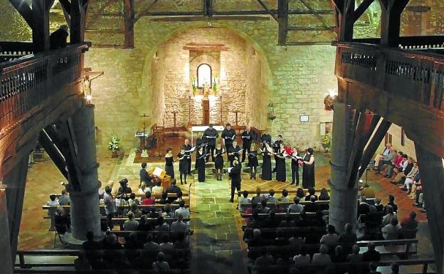 Antigua. La ermita acogerá conciertos en septiembre.