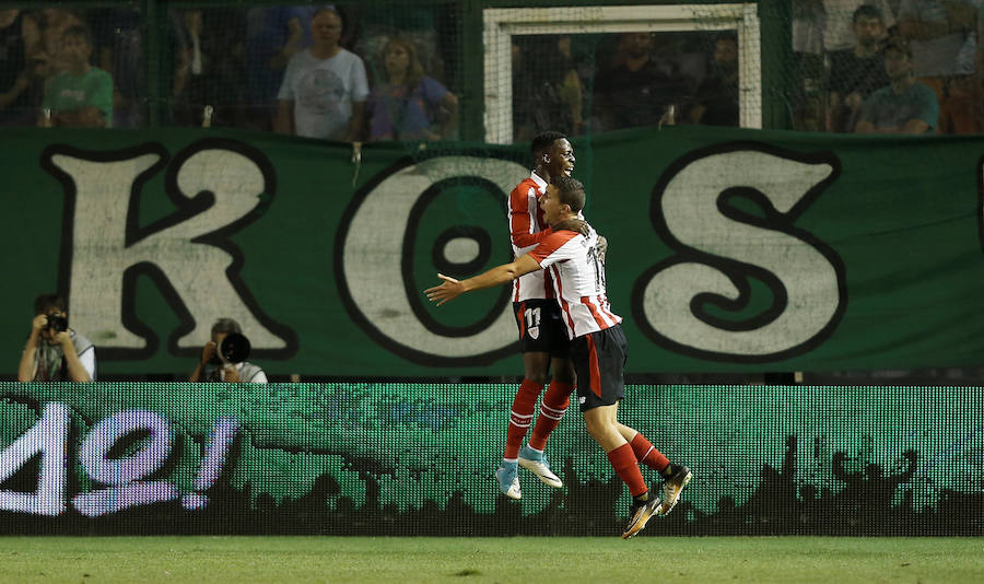 El equipo de Ziganda consiguió derrotar al Panathinaikos gracias a los tres goles que anotó en poco más de cinco minutos.