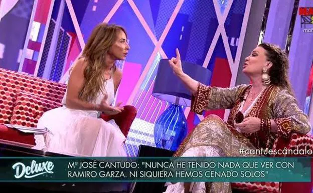 Brutal enfrentamiento entre María José Cantudo y María Patiño
