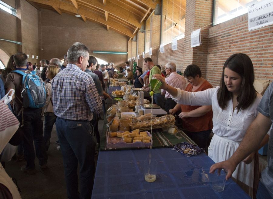 La edición de este año del Artzain eguna de Legazpi ha sido la más multitudinaria ya que ha contado con más de 400 pastores y familiares de la asociación Euskal Ar-tzainak Ameriketan (dentro de la que se aglutinan aquellos vascos que tuvieron que emigrar a América para desempeñar el oficio).