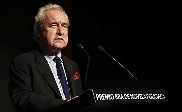 John Banville,habla tras ganar el premio RBA de Novela Negra