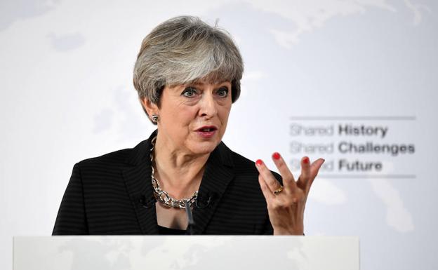 Theresa May, primera ministra británica.